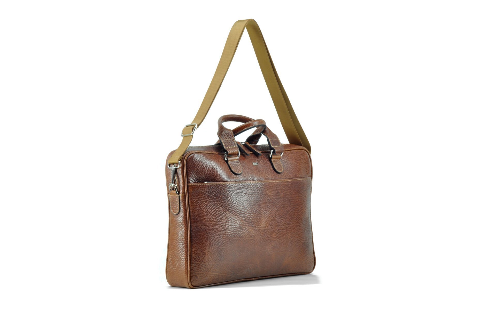 Hakiki Deri  Evrak Çantası - YLK 722 TABA